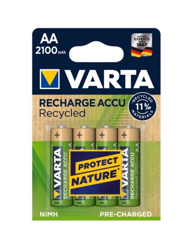 Recycled AA 2100mAh Batería recargable Níquel-metal hidruro (NiMH)