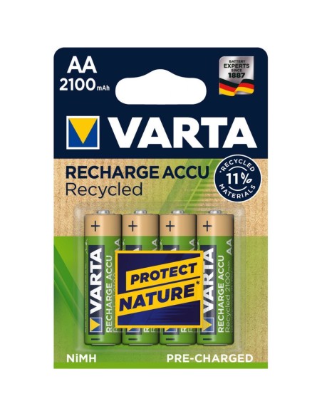 Recycled AA 2100mAh Batería recargable Níquel-metal hidruro (NiMH)