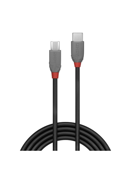 36892 cable USB 2 m USB 2.0 USB C Micro-USB B Negro, Gris