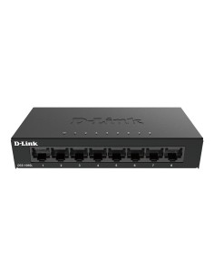 DGS-108GL No administrado Gigabit Ethernet (10/100/1000) Escritorio Negro