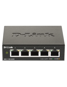 DGS-1100-05V2/B switch Gestionado L2 Gigabit Ethernet (10/100/1000) Negro