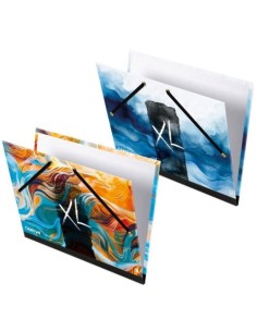 Carpeta dibujo carton con gomas 32x45cm canson xl