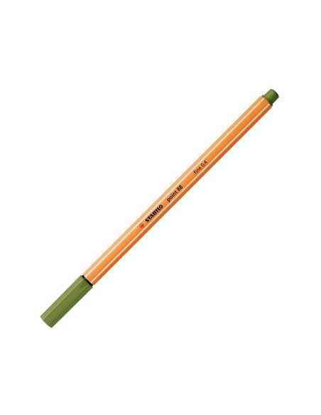 point 88 rotulador de punta fina Verde 10 pieza(s) 88/35