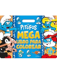 Los Pitufos Megalibro para colorear