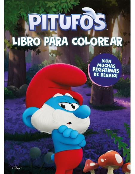 Pitufos Libro para colorear