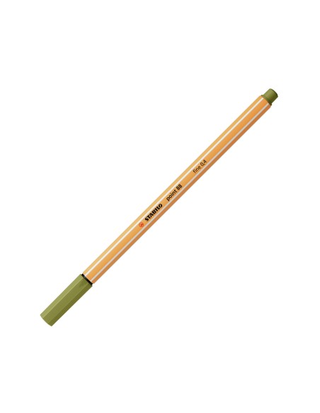 point 88 rotulador de punta fina Verde 10 pieza(s) 88/37