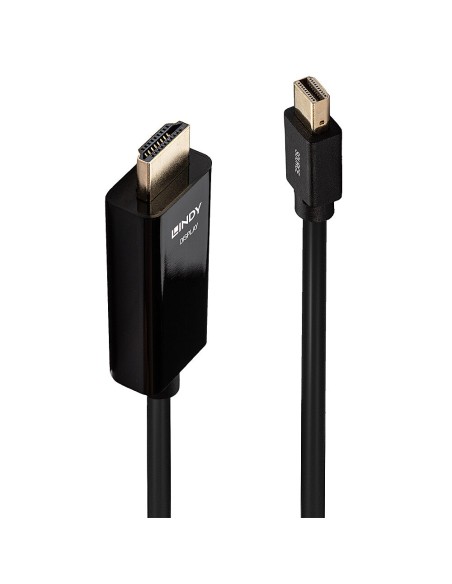 36927 adaptador de cable de vídeo DisplayPort HDMI tipo A (Estándar) Negro