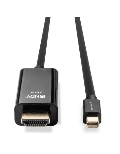 36927 adaptador de cable de vídeo DisplayPort HDMI tipo A (Estándar) Negro