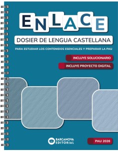 Enlace Dosier de Lengua castellana Bachillerato 2026