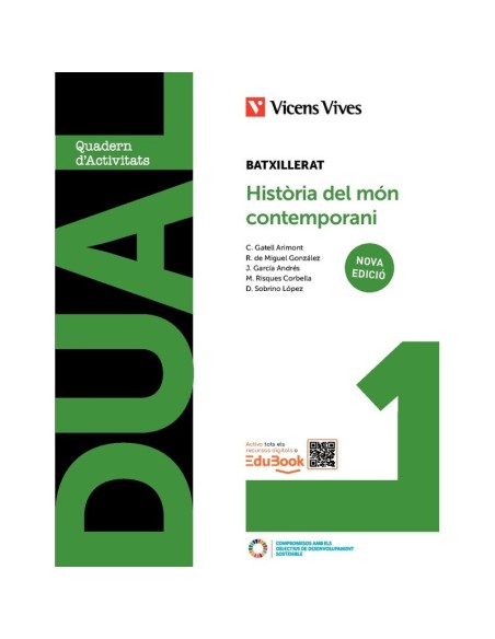 Dual 1 Historia del mon contemporani Llibre consulta i quadern Nova edicio