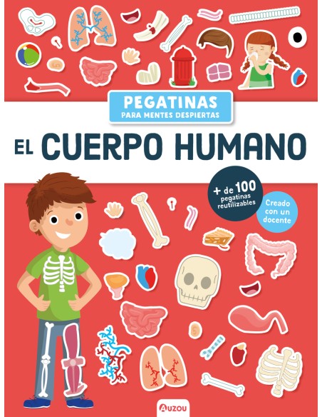 Pegatinas para mentes despiertas El cuerpo humano