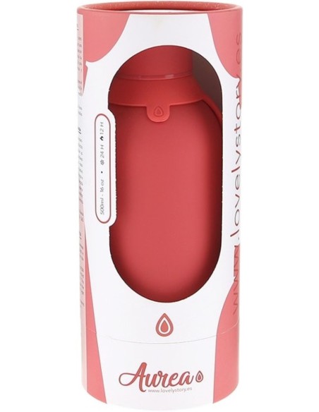 BOTELLA TERMICA ACERO INOXIDABLE 500ML CORAL RED