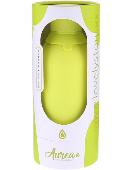 BOTELLA TERMICA ACERO INOXIDABLE 500ML PISTACHO