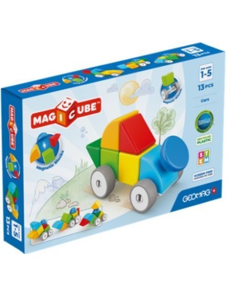 GEOMAG MAGICUBE BLOCKS RE CARS 13