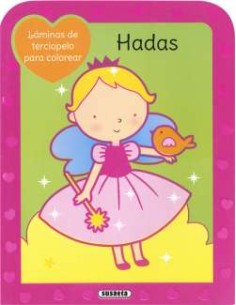 HADAS LAMINAS TERCIPELO PARA COLOREAR