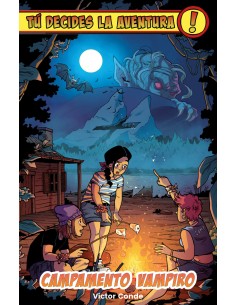 Tu decides la aventura Campamento vampiro