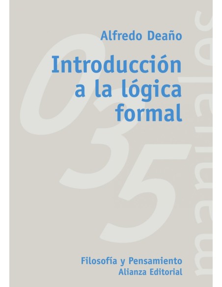 INTRODUCCION A LA LOGICA FORMALMANUALES