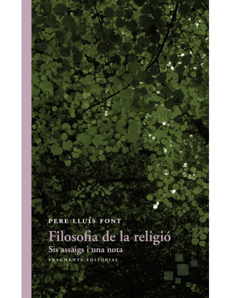 FILOSOFIA DE LA RELIGIO