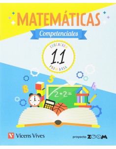 3 CUADERNOS MATEMATICAS COMPETENCIALES 1 PRIMARIA PROYECTO ZOOM