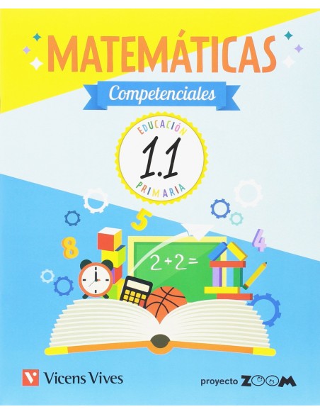 3 CUADERNOS MATEMATICAS COMPETENCIALES 1 PRIMARIA PROYECTO ZOOM
