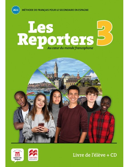 LES REPORTERS 3 A11 LIVRE L ELEVE CD
