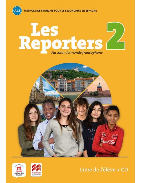LES REPORTERS 2 A12 LIVRE L ELEVE CD