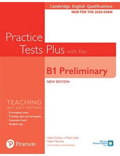 CAMBRIDGE ENGLISH QUALIFICATION B1 KEY PRACTICE TEST PLUS STUDENT 2019