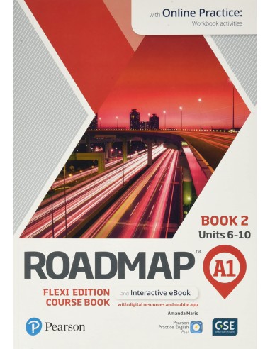 ROADMAP A1 FLEXI EDITION COURSE BOOK 2 WITH EBOOK AND ONLINE PRACTICE AC