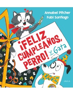 Feliz cumpleanos Perro y Gata
