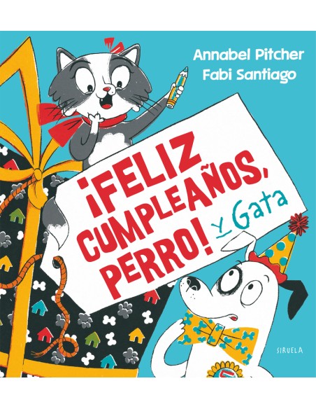 Feliz cumpleanos Perro y Gata