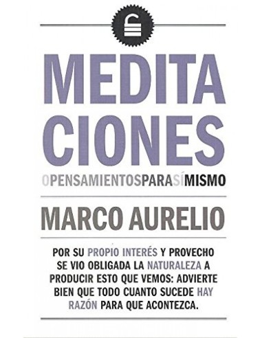 Meditaciones o pensamientos para si mismo