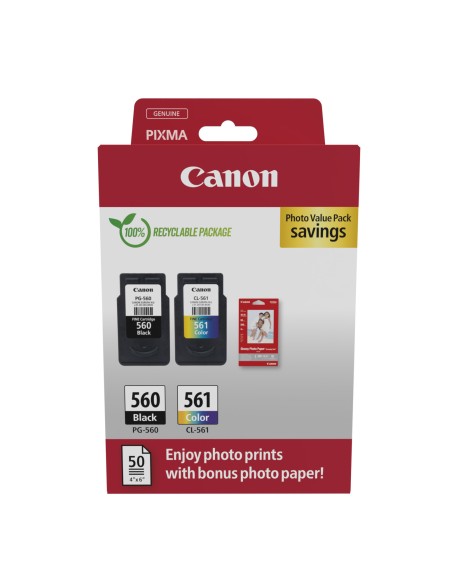 3713C008 cartucho de tinta 2 pieza(s) Original Negro, Cian, Magenta, Amarillo