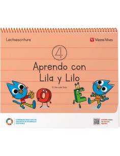 APRENDO CON LILA Y LILO CUADERNO 4