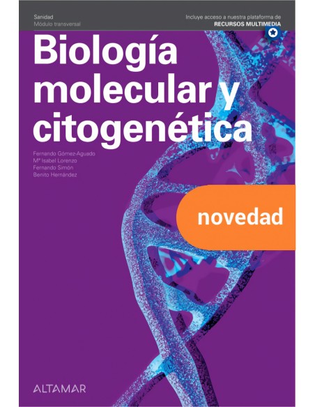 BIOLOGIA MOLECULAR GRADOS SUPERIOR CICLOS FORMATIVOS 2022