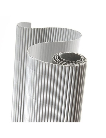 CARTON ONDUL.CANSON R.0,5x0,7 PLATA C200992653 - 1 unidad