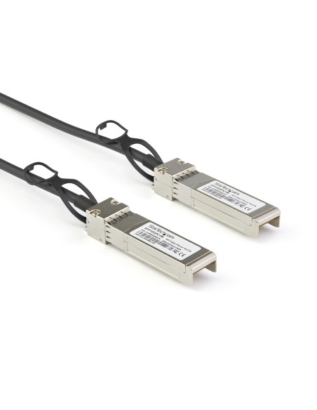 Cable de 1m Twinax SFP+ a SFP+ con Conexión Directa 10GbE- Compatible con DAC-SFP-10G-1M de Dell EMC - Cobre - DAC Transceptor/M