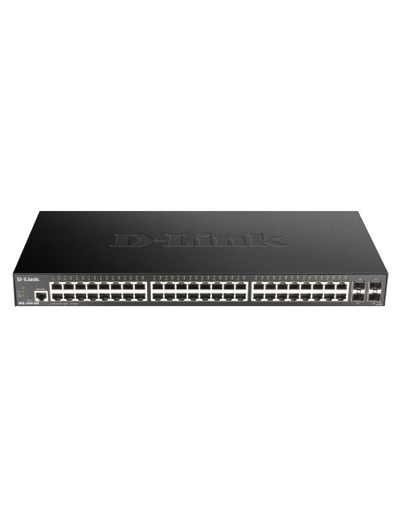 DGS-1250-52X Gestionado L3 Gigabit Ethernet (10/100/1000) Negro