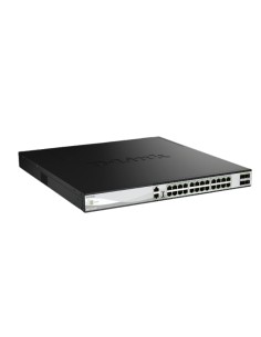 DXS-3130-28P switch Gestionado L3 10G Ethernet (100/1000/10000) Energía sobre Ethernet (PoE) Negro