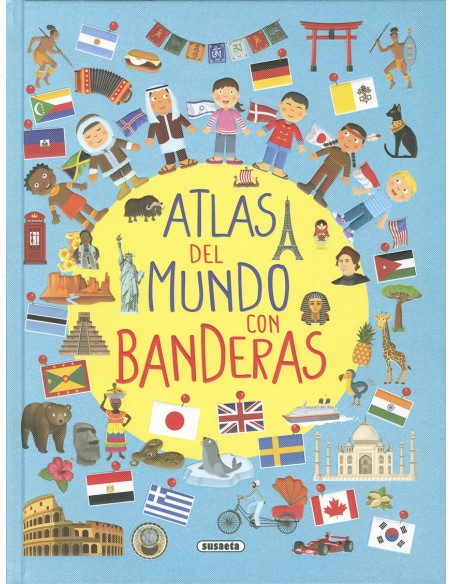 Atlas del mundo con banderas Atlas del mundo con banderas