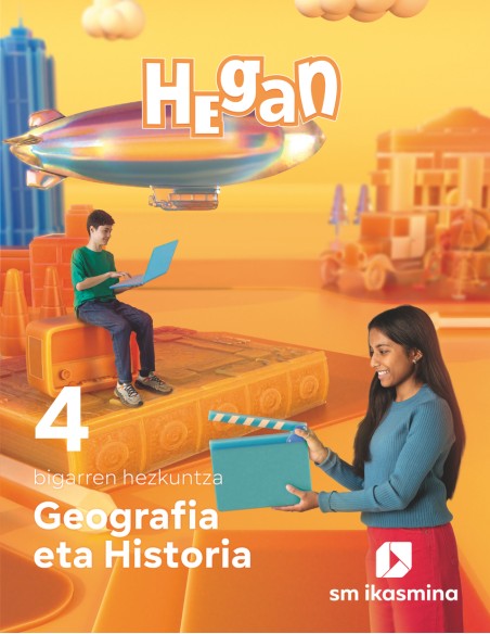 Geografia eta Historia 4 bigarren hezkuntza Hegan