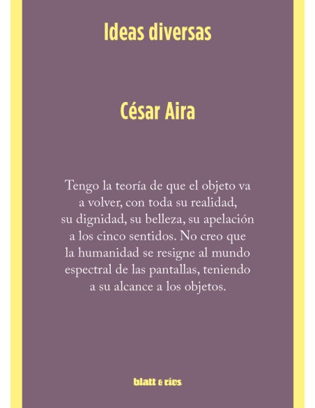 Ideas diversas