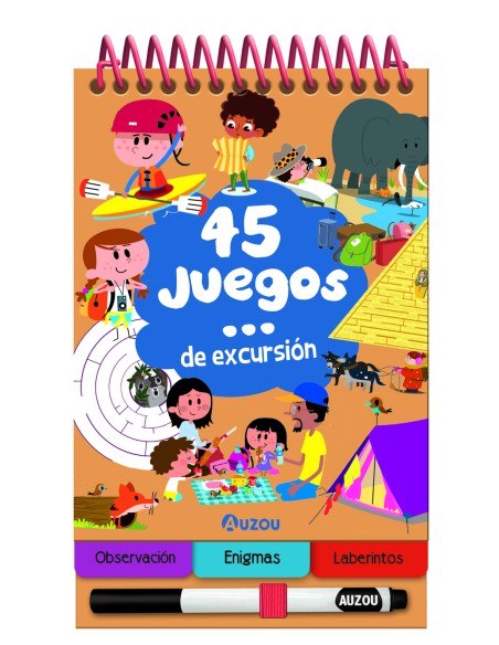 45 juegos de excursion