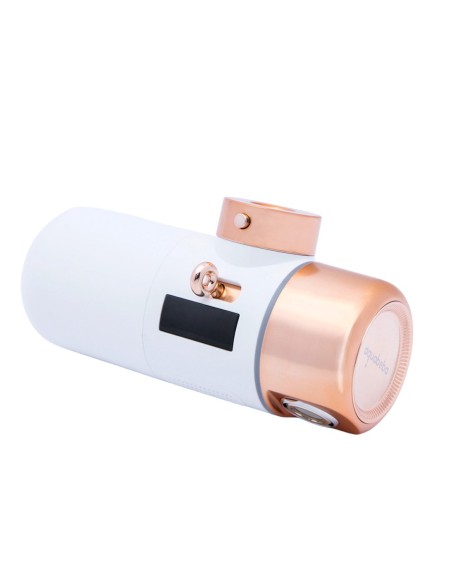 FILTRO GRIFO AQUAFILTER Sistema de filtración de agua conectado directamente al grifo Oro rosa, Blanco