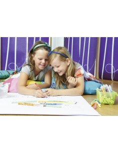 Trio AZ rotulador Fino Multicolor 18 pieza(s) 2