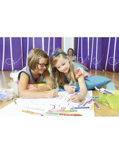 Trio AZ rotulador Fino Multicolor 24 pieza(s)