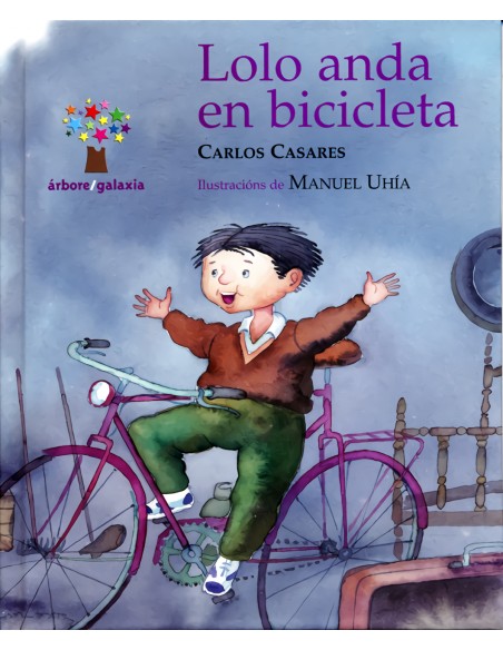 Lolo anda en bicicleta