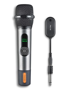 SINGER STAR Negro Micrófono vocal