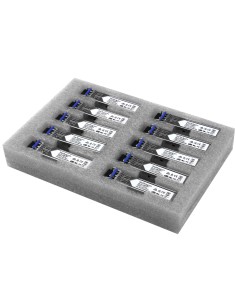 Paquete de 10 Módulos SFP Compatibles con Cisco GLC-LH-SMD - 1000BASE-LX/LH - Fibra Monomodo 1GbE - SFP Ethernet Gigabit 1Gb - L