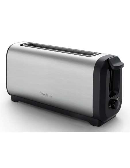 LS5S0DE0 tostadora 1 rebanada(s) 1430 W Negro, Acero inoxidable