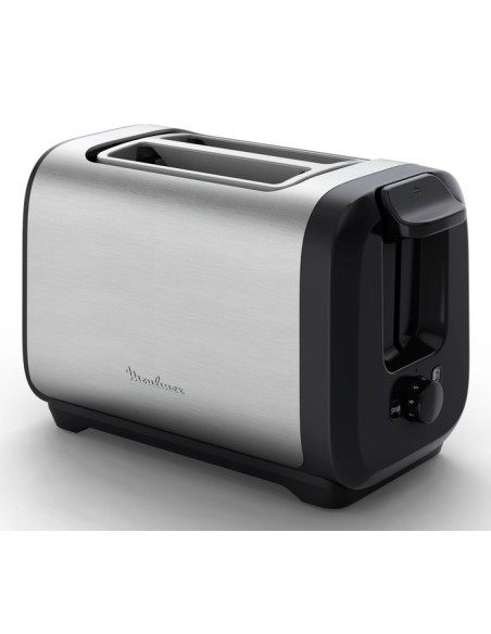 LT5S0DE0 tostadora 7 2 rebanada(s) 1200 W Negro, Acero inoxidable